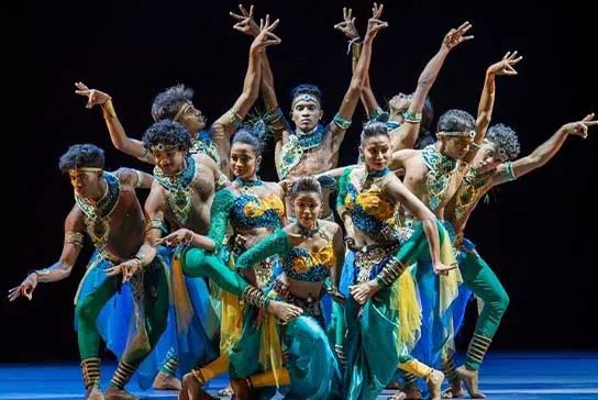 Members of Vinyasaa Academy of Fine Arts in traditional Sri Lankan costumes at IEFF Vietnam October 2026